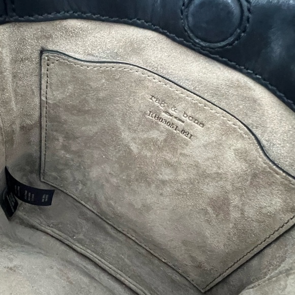 Rag & Bone Black and Tan Interior Bag - Picture 3 of 4